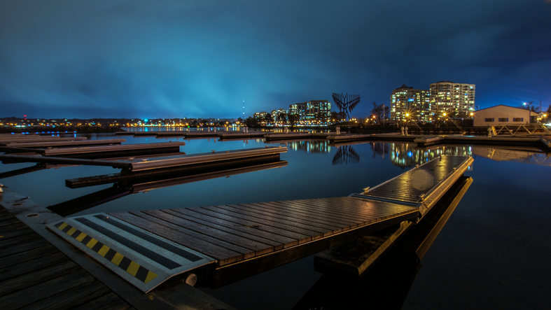 Barrie, Canada waterfront