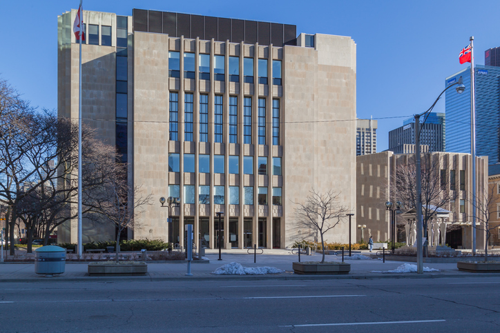 Toronto Courthouse building in Toronto, Canada